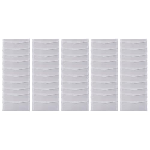 50pcs Durchscheinende Umschläge Für Die Einladung Der Partei. Danke Brief Mailings 10.5x22cm 12.5x17.6cm Briefumschlag von Lerpwige