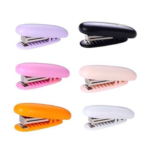 6 PCs Tragbarer Hefter Hefter Dekoratives Hefter Büro Hefter Leicht Zu Schreibtisch Hefter Kunststoff Hefter 6 PCs Tragbarer Hefter Hefter Dekoratives Hefter Büro Hefter Leicht Zu Schreibtisch Hefter Kunststoff Hefter von Lerpwige