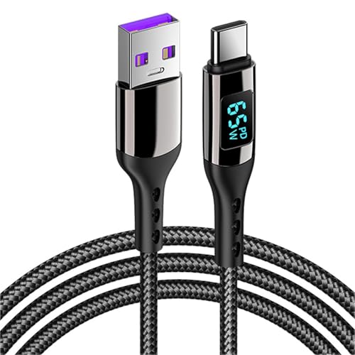 65W PD Ladungskabel USB Zum Eingeben Von Datenkabel Für Mobiltelefon Tablet 480 Mbit/S Datenraht Fast Ladekabel LED Anzeige von Lerpwige
