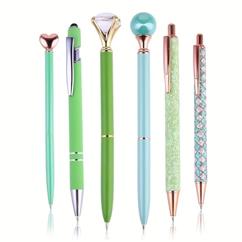 6pcs Ballpoint Pen Twist Action Ballpoint Pen 1.0mm Schreiben Sie Reibungsablebig Einversteifbarer Kugelschreiber Für Schülerlehrer von Lerpwige