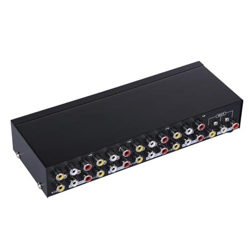 8 Eingabe 1 Ausgabe Video Switcher 8port Video Switcher Video Switcher Video Selektoren Für Spieler Und Spielekonsolen von Lerpwige