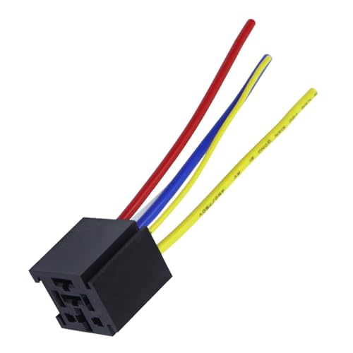 80A Relays Quadrat Sockel Kabelbaum Für Auto Motorräder Automobillichter Hochwertige Geräte Einfache Installation von Lerpwige