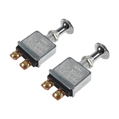Auto Switches Heavy Duty Push Pulling Offs Switches 2 Position 2 Klemmen DC6-28V 75A Für Scheinwerferlicht von Lerpwige