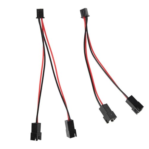 Lerpwige 2PCS JSTXH 2 54 Mm 2 PIN Anschlüsse Für Fernsteuerspielzeug Und LED Beleuchtungsprojekte Eingestellt von Lerpwige