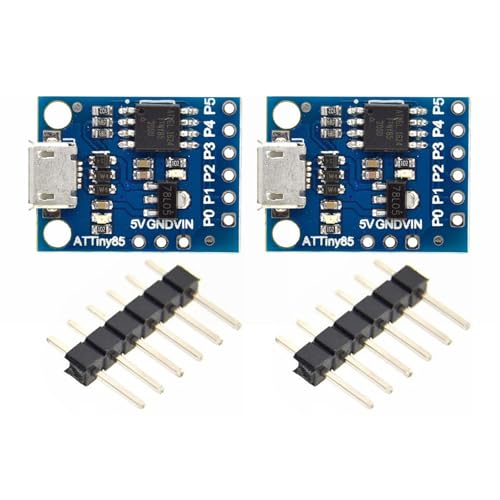 Lerpwige 2pcs Digispark USB Entwicklungsboar USB Entwicklungsmodul Für Prototyping Und Mikrocontroller von Lerpwige