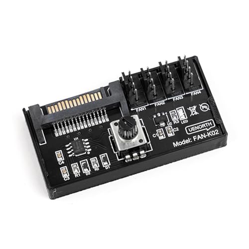 Lerpwige 4 Wege PWMS Lüfter Controller Hubs Für Server PC NAS Mehrere Lüftergeschwindigkeitskontrolle Hohe Effizienzkühlsysteme Lerpwige 4 Wege PWMS Lüfter Controller Hubs Für Server PC NAS Mehrere Lüftergeschwindigkeitskontrolle Hohe Effizienzkühlsysteme von Lerpwige