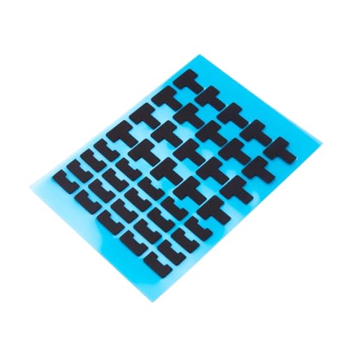 Lerpwige 40pcs Stahlplatten Satellitenlokale Stabilisatoren Pad Foam Pad Pad Aufkleber Für Maus Und Keyboards von Lerpwige