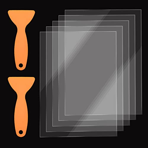 Lerpwige 5 Pack Release Film 200 X 140 Mm SLA/LCD Filmblatt Für Photonharz 3D Drucker Dicke 0 1 Mm von Lerpwige