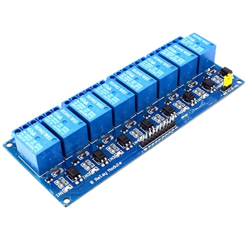 Lerpwige 5 V/12 V/24 V 8 Kanalrelais Niedrig Ausgeglichener Unterstützung Mikrocontroller Steuerung Für Elektronikingenieure Und Hobbyisten von Lerpwige
