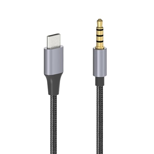 Lerpwige 50/100/200 Cm Leichte USB C Typ C Bis 3 5 Mm Port Kabel Kopfhörerkabel Ausgezeichnete Schallqualität Kabeldraht von Lerpwige