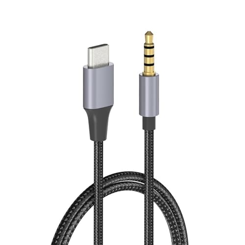 Lerpwige 50/100/200 Cm Leichte USB C Typ C Bis 3 5 Mm Port Kabel Kopfhörerkabel Ausgezeichnete Schallqualität Kabeldraht von Lerpwige