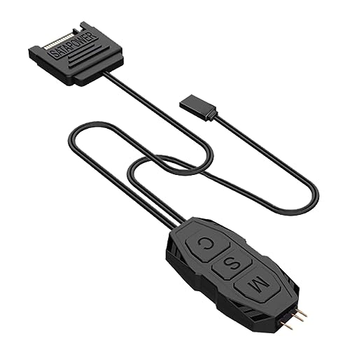 Lerpwige 5V 3Pin ARGB Stecker Fernbedienung Licht Controller LED Fernbedienung RGB Licht Streifen Fernbedienung PC Zubehör Lerpwige 5V 3Pin ARGB Stecker Fernbedienung Licht Controller LED Fernbedienung RGB Licht Streifen Fernbedienung PC Zubehör von Lerpwige