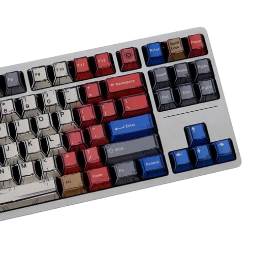 Lerpwige Buntes Keycap Set 151Keys Unter Sublimierten Schlüsselcaps Für Mechanzielle Tastaturen Und Kreative Lerpwige Buntes Keycap Set 151Keys Unter Sublimierten Schlüsselcaps Für Mechanzielle Tastaturen Und Kreative von Lerpwige