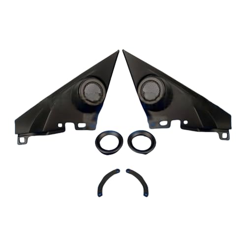 Lerpwige Paar Car Door Hochtöner Lautsprecher Kühlergrill Trim Auto Sound Systems Lautsprecher Gitter Covers Für Automobilanwendungen Geeignet von Lerpwige
