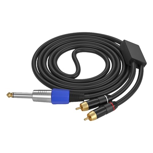 Lerpwige Professioneller 1/4 Zoll Mann Zum Männlichen Stereo Y Splitter Kabel 6.35 Anschlusskabelkabel 50 Cm Bis 10 M Lerpwige Professioneller 1/4 Zoll Mann Zum Männlichen Stereo Y Splitter Kabel 6.35 Anschlusskabelkabel 50 Cm Bis 10 M von Lerpwige