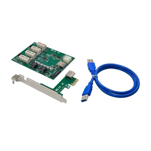 Lerpwige ST411 ASM1184 PCIe USB3.0 Auf 4 Express 1X Slots Karte ASM1184 Lerpwige ST411 ASM1184 PCIe USB3.0 Auf 4 Express 1X Slots Karte ASM1184 von Lerpwige