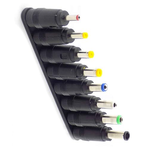 Lerpwige Set mit 8 Stück / 10 Stück Laptop-Netzadapterspitzen für verschiedene Notebook-Modelle und Marken Lerpwige Set mit 8 Stück / 10 Stück Laptop-Netzadapterspitzen für verschiedene Notebook-Modelle und Marken von Lerpwige