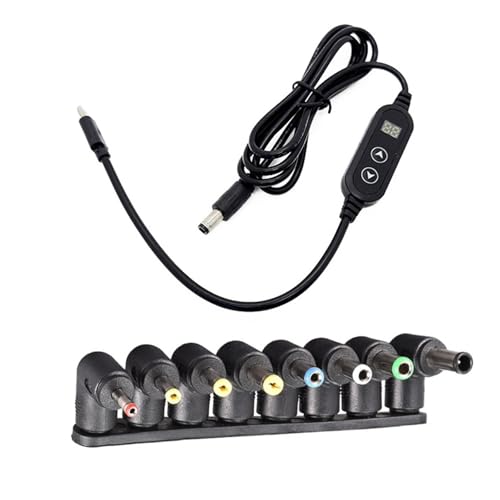 Lerpwige Typ C Bis DC5521 Stromkabel 5V9V12V15V20V Einstellung Mit 8 Adaptern Für Laptops Und Drahtlose Lautsprecher Lerpwige Typ C Bis DC5521 Stromkabel 5V9V12V15V20V Einstellung Mit 8 Adaptern Für Laptops Und Drahtlose Lautsprecher von Lerpwige