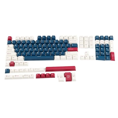 Lerpwige Von Mech Styles Inspiriertes 136-Tasten Tastenkappen Set Originalhöhe Komfort Double Shot Injektionen Für Mechanische Tastaturen von Lerpwige