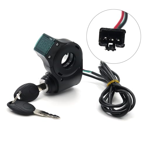 Sichere Elektromoller Lenkerschloss Mit Digitalem Display ABS Elektrische Roller Lenkerschalter Einfach Zu Bedienend Zu Verwenden von Lerpwige