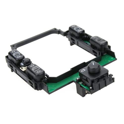 Stromfenster Hauptsteuerungsschalter ABS Autofensterschalter Ersetzt 2108200110 Fensterlifter Für W210 W202 E320 E300 von Lerpwige