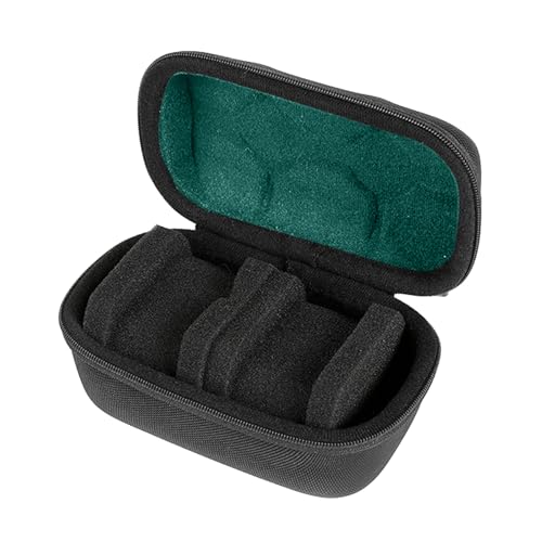 Tragbare Aufbewahrungstasche mit 2 Schlitzen, Reise-Tragetasche mit weichem Futter für Smartwatch-Armbanduhr-Box Tragbare Aufbewahrungstasche mit 2 Schlitzen, Reise-Tragetasche mit weichem Futter für Smartwatch-Armbanduhr-Box von Lerpwige