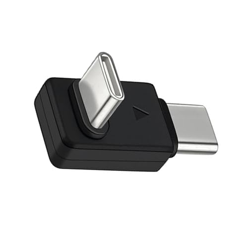 Tragbarer L Förmiger Doppel Typ C C OTGS Adapter Für Mikrofone Und USB C Geräte Für Drahtlose Lavaliers von Lerpwige