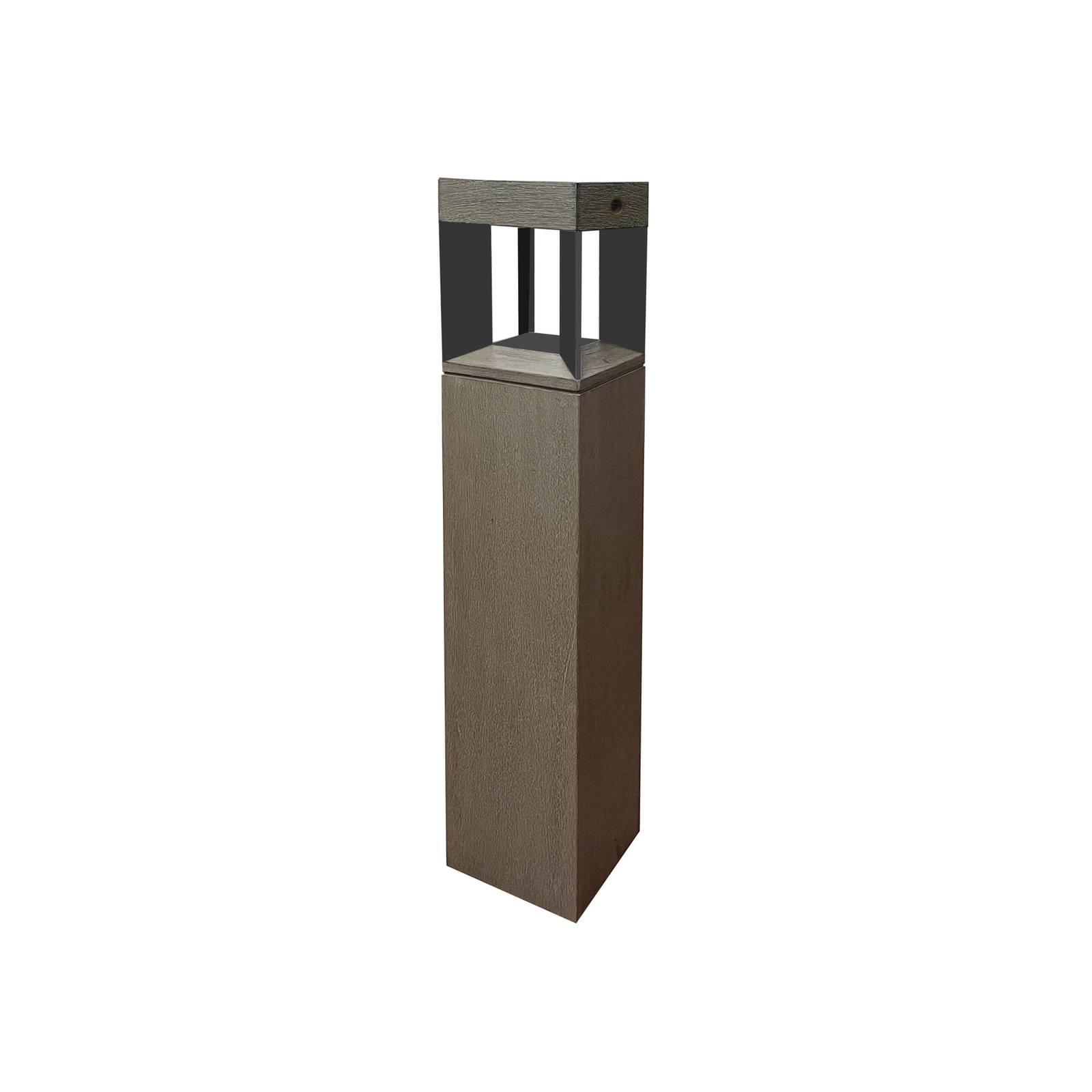 LED-Solar-Wegeleuchte Teckalu Sensor teak/schwarz LED-Solar-Wegeleuchte Teckalu Sensor teak/schwarz von Les Jardins