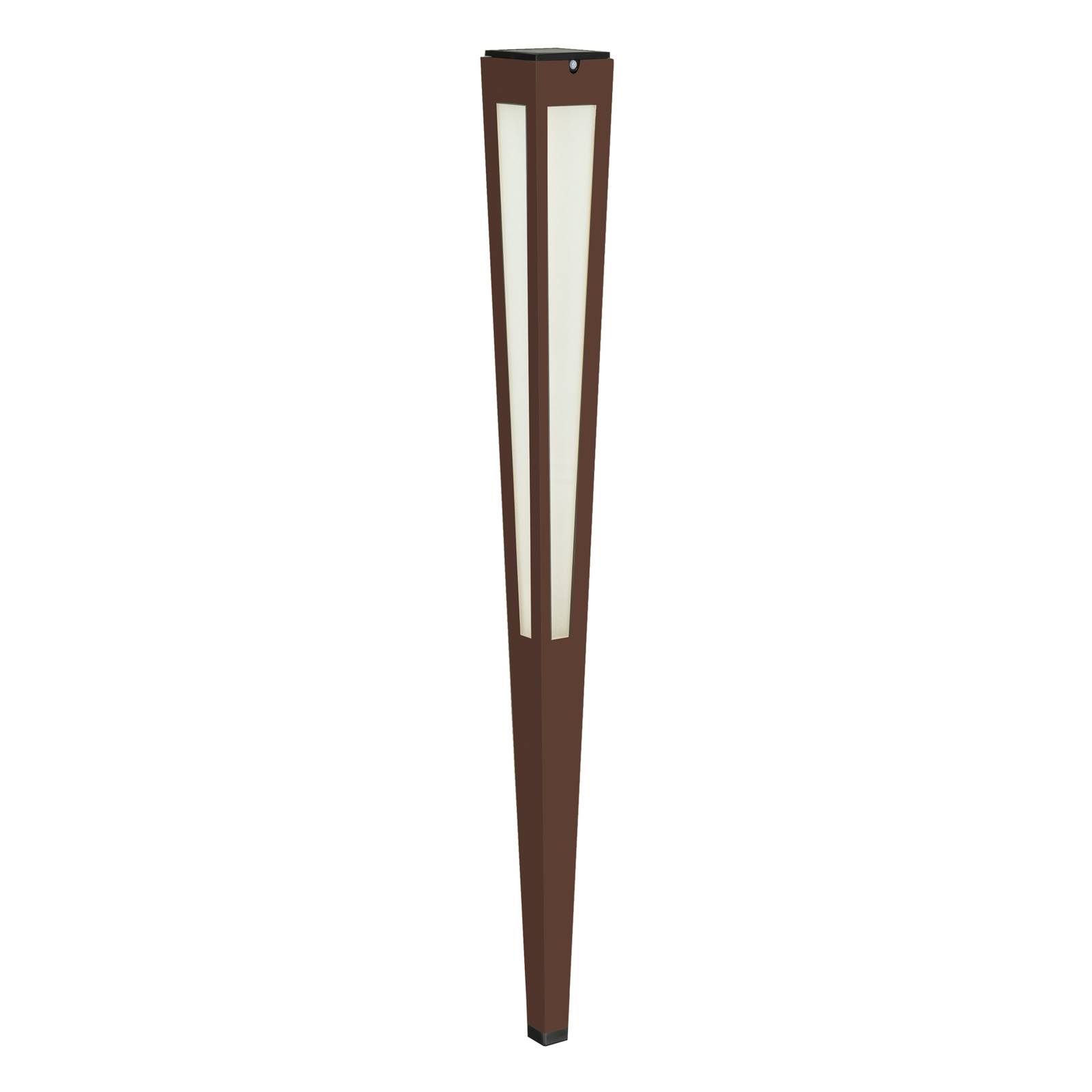LED-Solarfackel Tinka mit Sensor, 120 cm, corten LED-Solarfackel Tinka mit Sensor, 120 cm, corten von Les Jardins
