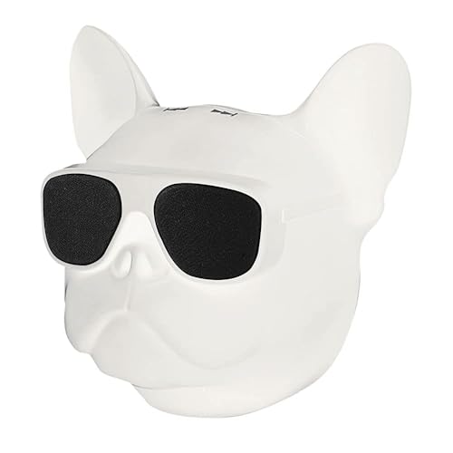 Tragbarer Bluetooth Lautsprecher, Bluetooth Lautsprecher Hund Bulldogge Lautsprecher Bluetooth Lautsprecher 4.1 Französische Bulldogge Musikbox, 32G Großem Speicher, für Outdoor Aktivitäten (Weiß) Tragbarer Bluetooth Lautsprecher, Bluetooth Lautsprecher Hund Bulldogge Lautsprecher Bluetooth Lautsprecher 4.1 Französische Bulldogge Musikbox, 32G Großem Speicher, für Outdoor Aktivitäten (Weiß) von Les-Theresa