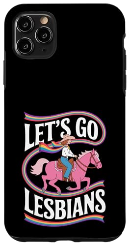 Let's Go Lesbians Subtle Lesbian Pride Hülle für iPhone 11 Pro Max von Lesbian Merch & Lesbian Stuff