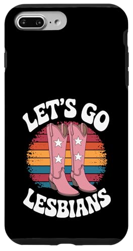 Let's Go Lesbians Subtle Lesbian Pride Hülle für iPhone 7 Plus/8 Plus von Lesbian Merch & Lesbian Stuff
