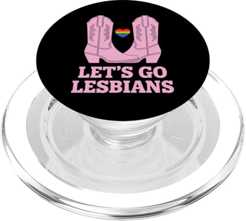 Let's Go Lesbians Subtle Lesbian Pride PopSockets PopGrip für MagSafe von Lesbian Merch & Lesbian Stuff