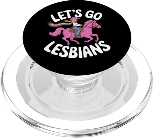 Let's Go Lesbians Subtle Lesbian Pride PopSockets PopGrip für MagSafe von Lesbian Merch & Lesbian Stuff