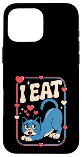 Subtile Lesbian Cat Pride Ich esse Lesbisch Hülle für iPhone 16 Pro Max von Lesbian Merch & Lesbian Stuff