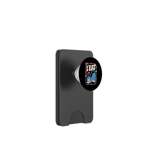 Subtile Lesbian Cat Pride Ich esse Lesbisch PopSockets PopWallet für MagSafe von Lesbian Merch & Lesbian Stuff