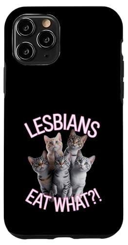 Subtle Lesbian Pride Cat Lesben Eat What Hülle für iPhone 11 Pro Subtle Lesbian Pride Cat Lesben Eat What Hülle für iPhone 11 Pro von Lesbian Merch & Lesbian Stuff