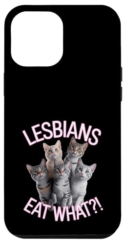 Subtle Lesbian Pride Cat Lesben Eat What Hülle für iPhone 12 Pro Max Subtle Lesbian Pride Cat Lesben Eat What Hülle für iPhone 12 Pro Max von Lesbian Merch & Lesbian Stuff