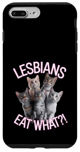 Subtle Lesbian Pride Cat Lesben Eat What Hülle für iPhone 7 Plus/8 Plus Subtle Lesbian Pride Cat Lesben Eat What Hülle für iPhone 7 Plus/8 Plus von Lesbian Merch & Lesbian Stuff
