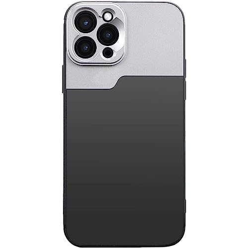Leshareselect Handyhülle für iPhone 11 Pro Max mit anamorphem Objektiv-Aufsatz, 17 mm Gewinde, schwarz, Schutzhülle aus Aluminium und Polycarbonat, kompatibel mit iPhone 11 Pro Max von Leshareselect