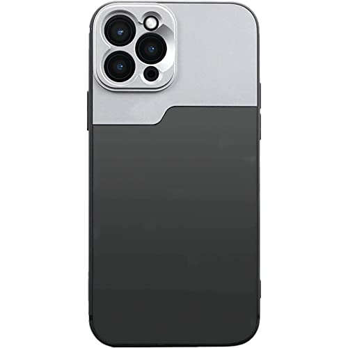 Universal 17 mm Gewinde Objektiv Handyhülle für iPhone 13 Pro Max - 1,33x Anamorphes Weitwinkel-Makro-Fischaugenobjektiv DOF-Adapter (Schwarz) von Leshareselect