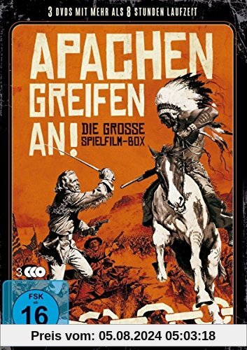Apachen greifen an! - Die Grosse Spielfilm-Box [3 DVDs] von Lesley Selander