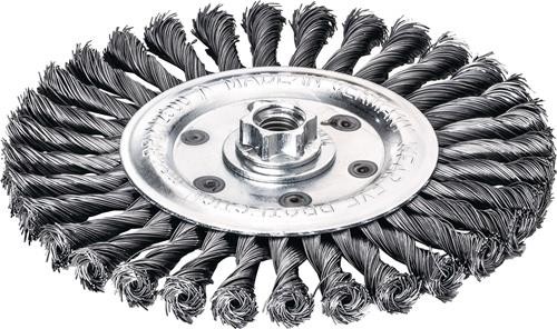 Lessmann Rundbürste D.125mm Drahtstärke 0,50mm STA glatt 14mm 12500min-¹ 1 von Lessmann