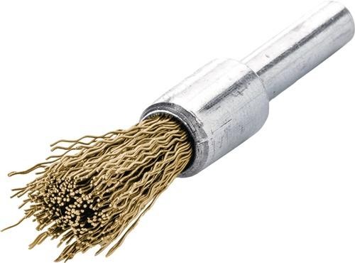 Lessmann Rundbürste D.23mm Drahtstärke 0,20mm MS gewellt 18000min-¹ 10 453541 von Lessmann