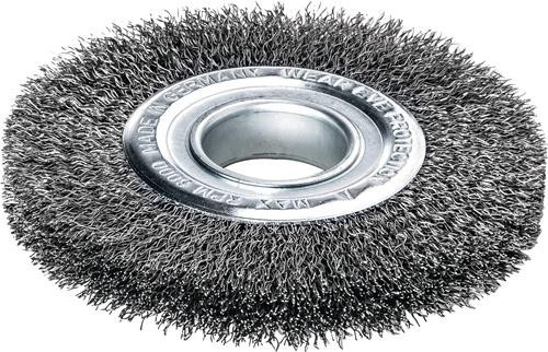 Lessmann Rundbürste D.250mm Drahtstärke 0,30mm STA gewellt 23-27mm 3600min-¹ von Lessmann