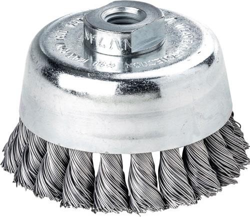 Lessmann Topfbürste D.65mm M14 Drahtstärke 0,5mm STA 12500min-¹ 482217 von Lessmann