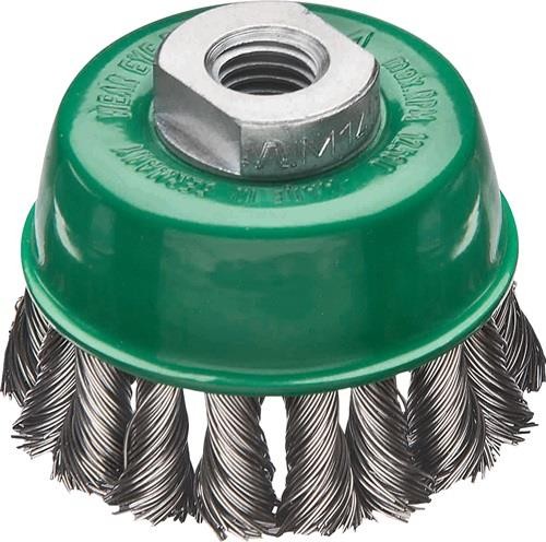 Lessmann Topfbürste D.65mm M14 Drahtstärke 0,5mm VA Wechselzopf 12500min-¹ Lessmann Topfbürste D.65mm M14 Drahtstärke 0,5mm VA Wechselzopf 12500min-¹ von Lessmann