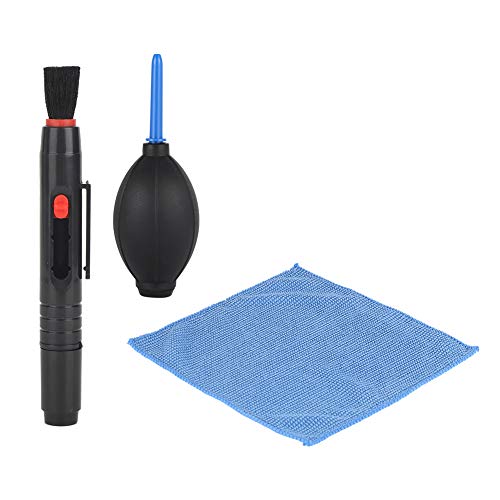 LetCart Kamera-Reinigungsset, Kamera-Objektiv-Bildschirm-Reinigungs-Staubgebläse-Bürsten-Reinigungstuch-Set Für DSLR-Kameras von LetCart