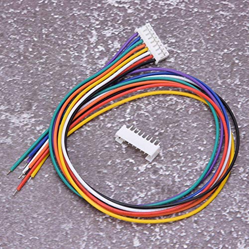 LetCart 8 Pin Stecker Männlichen, 10Stück 30cm JST PH2.0mm 8-Pin Female Male Stecker kabel-Adapterkabel für LED-Streifenlicht von LetCart