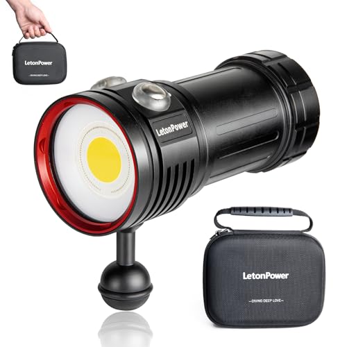 Letonpower Tauchen Taschenlampe 18000 Lumen Tauchen Taschenlampe 100m Wasserdichte Tauchlampe Unterwasser Video Taschenlampe Outdoor Tauchen Lampe Letonpower Tauchen Taschenlampe 18000 Lumen Tauchen Taschenlampe 100m Wasserdichte Tauchlampe Unterwasser Video Taschenlampe Outdoor Tauchen Lampe von LetonPower
